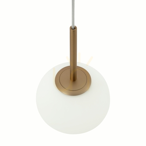Check Maytoni Basic form MOD321PL-01G1 pendant light, gold, white glass Ø15 cm, E14