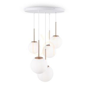 BASIC FORM pendant lamp MOD321PL-05G Maytoni small 2