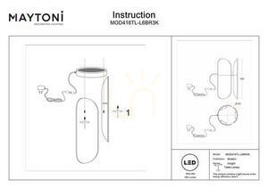 INSIGHT MOD416TL-L6BR3K table lamp Maytoni small 7