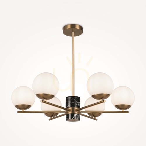 Check MARBLE pendant lamp MOD187PL-06BS Maytoni
