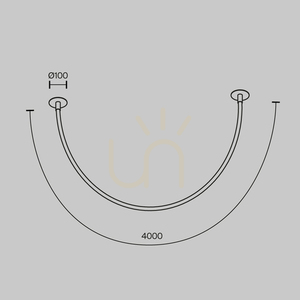 TAU pendant lamp MOD146PL-L40G3K Maytoni small 6