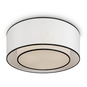 Maytoni Bergamo Ceiling Light MOD613CL-03W White/Chrome E27, 3-Light, 52 cm small 2