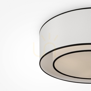 Maytoni Bergamo Ceiling Light MOD613CL-03W White/Chrome E27, 3-Light, 52 cm small 3