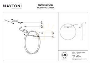 RIM wall lamp MOD058WL-L50B3K Maytoni small 4