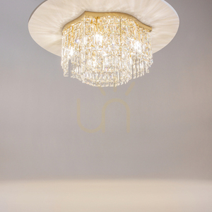 Maytoni DUNE DIA005CL-06G Crystal Flush Ceiling Light Gold 6xE14 45 cm small 2