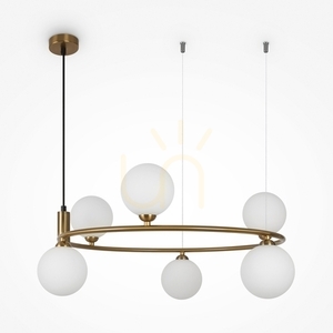 RING pendant lamp MOD013PL-06BS1 Maytoni small 0