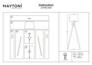 CALVIN Z177FL-01W floor lamp Maytoni 6 CALVIN Z177FL-01W floor lamp Maytoni small 6