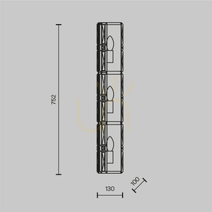 FACET wall lamp MOD094WL-03CH Maytoni small 7