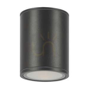 Maytoni Bar O306CL-L12GF graphite LED outdoor ceiling light, IP65 small 2