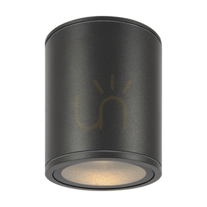 Maytoni Bar O306CL-L12GF graphite LED outdoor ceiling light, IP65 small 4