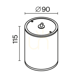BAR outdoor plafonds O306CL-L7GF IP65 Maytoni small 12