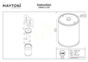 BAR outdoor plafonds O306CL-L7GF IP65 Maytoni small 9