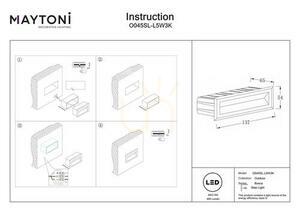 BOSCA staircase light O045SL-L5W3K IP65 Maytoni small 6