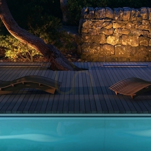 EDGE light post O415FL-L15GR3K IP65 Maytoni small 1