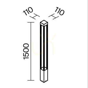 ELBE outdoor standing lamp O424FL-L20GF IP65 Maytoni small 9