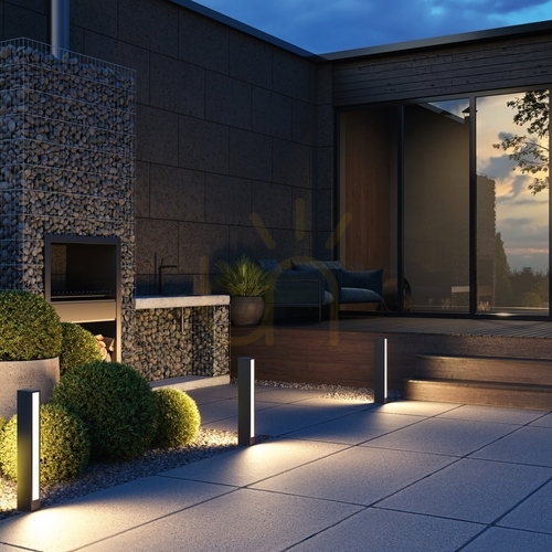 Check HOF light post O422FL-L12GF IP65 Maytoni