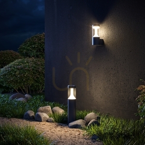 Light post KOLN O590FL-L8B4K1 IP54 Maytoni small 1