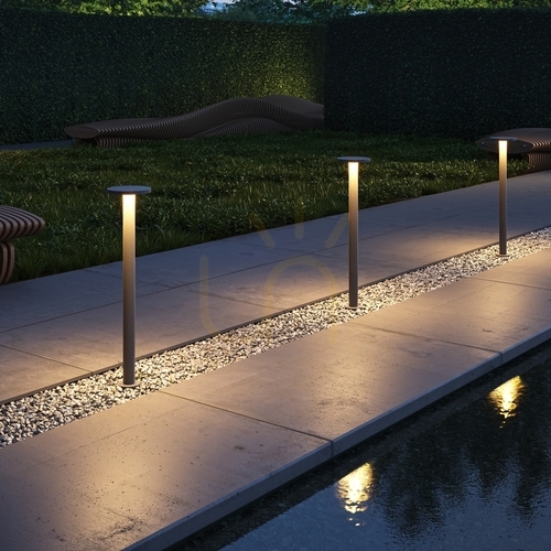 Check WALD light post O420FL-L12GF1 IP65 Maytoni