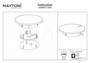 WALD wall lamp O420WL-L12GF IP65 Maytoni small 8