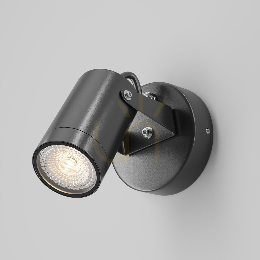 SCOPE outdoor wall lamp O025WL-01B IP65 Maytoni