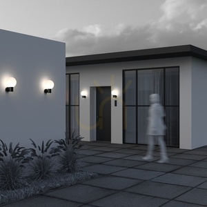 BOLD outdoor wall lamp O598WL-01B IP54 Maytoni small 7