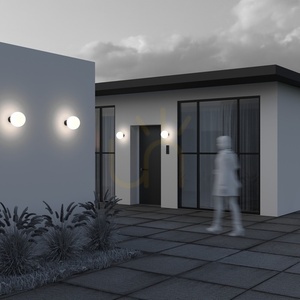 BOLD outdoor wall lamp O598WL-01B1 IP54 Maytoni small 7