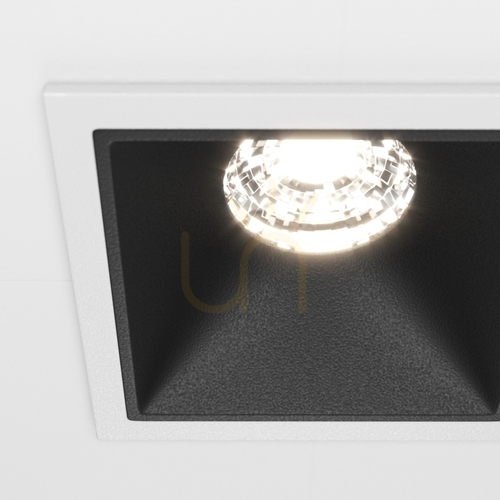 Check ALFA LED recessed luminaire DL043-01-10W4K-D-SQ-WB Maytoni