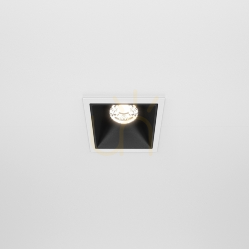 Check ALFA LED recessed luminaire DL043-01-10W4K-D-SQ-WB Maytoni