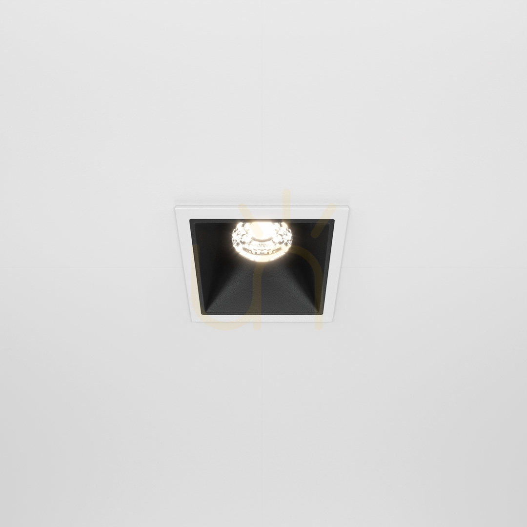 ALFA LED recessed luminaire DL043-01-10W4K-D-SQ-WB Maytoni