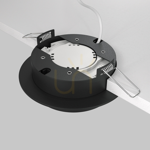 Check HOOP recessed luminaire DL086-GX53-RD-B Maytoni