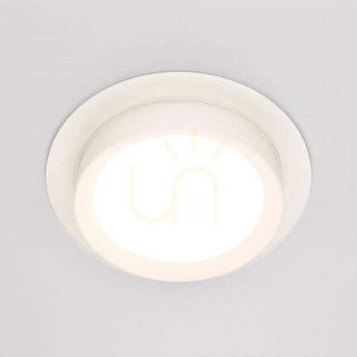 Check HOOP recessed luminaire DL086-GX53-RD-W Maytoni