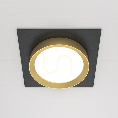 Check HOOP recessed luminaire DL086-GX53-SQ-BG Maytoni