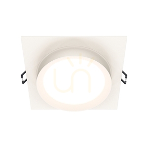 HOOP recessed luminaire DL086-GX53-SQ-W Maytoni small 2