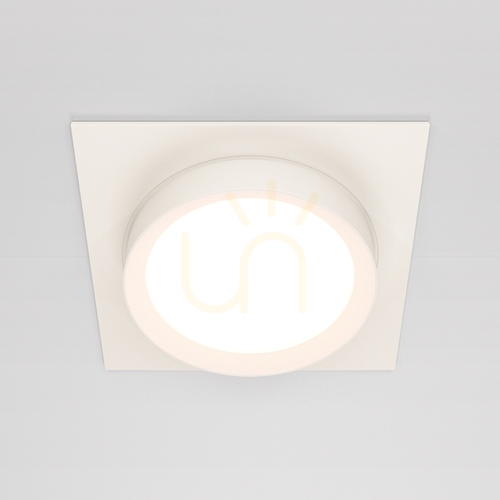 Check HOOP recessed luminaire DL086-GX53-SQ-W Maytoni