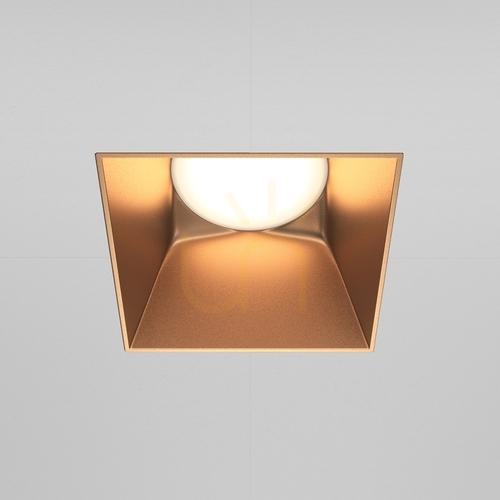 Check SHARE recessed luminaire DL051-01-GU10-SQ-WMG Maytoni