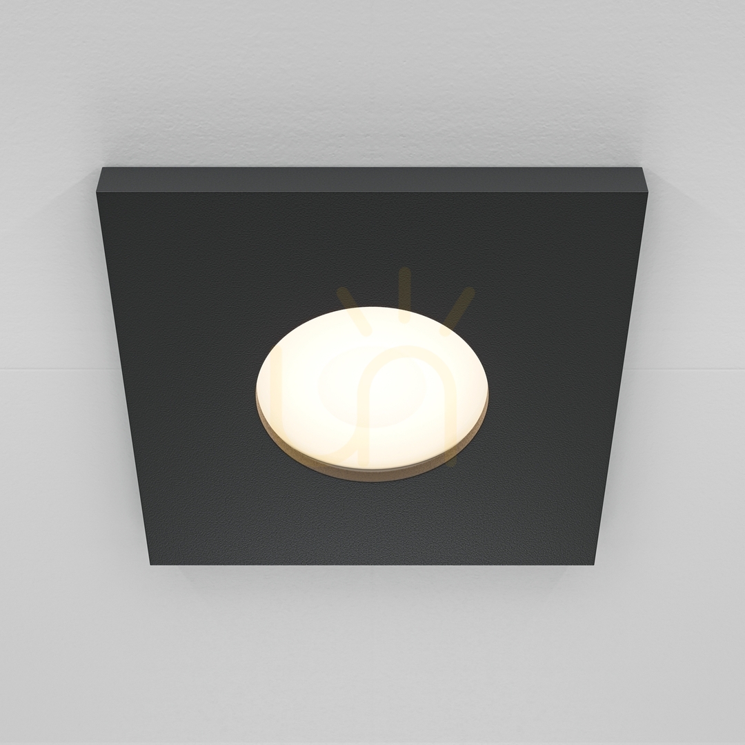 STARK recessed luminaire DL083-01-GU10-SQ-B IP65 Maytoni