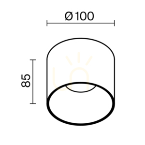 ALFA LED plafond C064CL-01-15W3K-RD-WB Maytoni small 7