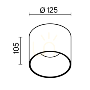 ALFA LED Plafond C064CL-01-25W3K-D-RD-WB Maytoni small 7