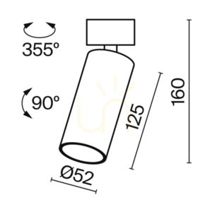 FOCUS LED Plafond C055CL-L12B4K-W-B Maytoni small 10