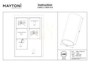 FOCUS LED Plafond C056CL-L12B3K-W-B Maytoni small 6