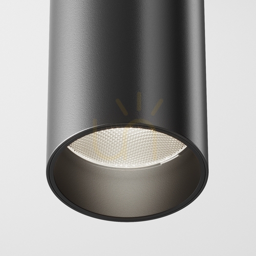 Check Maytoni FOCUS LED ceiling light C056CL-L12B4K-W-B, black, 12 W, 4000 K