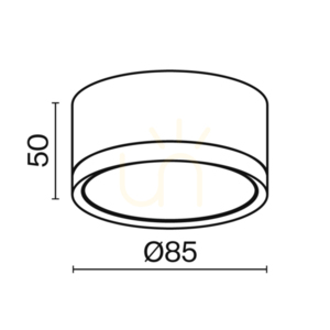 HOOP Plafond C086CL-GX53-SRD-B Maytoni small 7