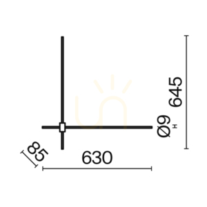 PARS wall lamp C070WL-L12GB3K Maytoni small 9