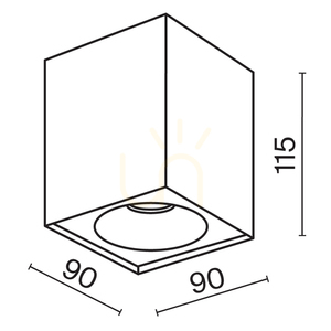Plafond ZOOM C030CL-01B IP54 Maytoni small 9