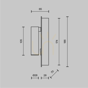 MIRAX wall lamp C041WL-L3B3K Maytoni small 11