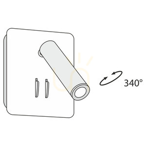 Wall lamp IOS 176 C175-WL-01-6W-B Maytoni small 14