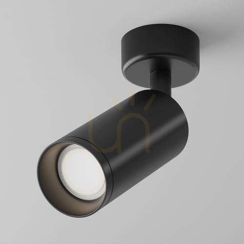 Check Spotlight Maytoni Focus Black LED GU10 Surface-Mounted C017CW-01B