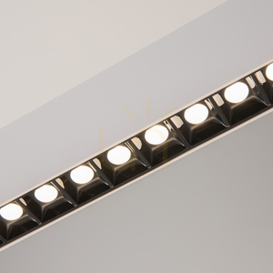 POINTS linear LED pendant light P050PL-L40W4K Maytoni white 4000K small 14