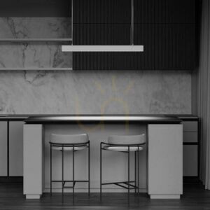 POINTS linear LED pendant light P050PL-L40W4K Maytoni white 4000K small 11