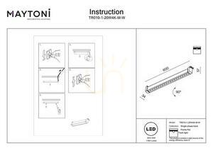 POINTS ROT rail lamp TR010-1-20W4K-M-W Maytoni small 8